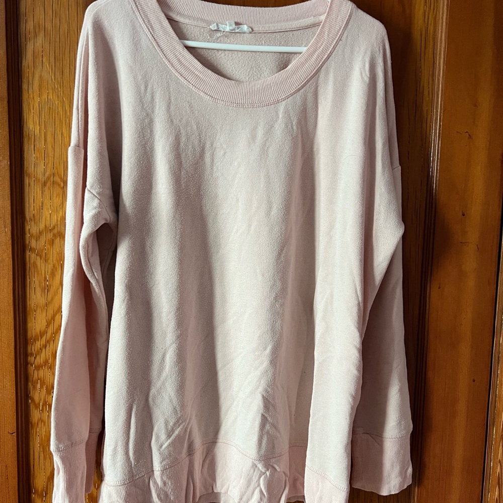 Light Pink Long Sleeve Sweater